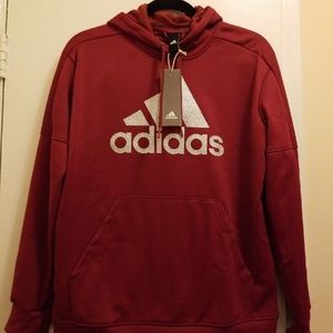 adidas shine logo hoodie